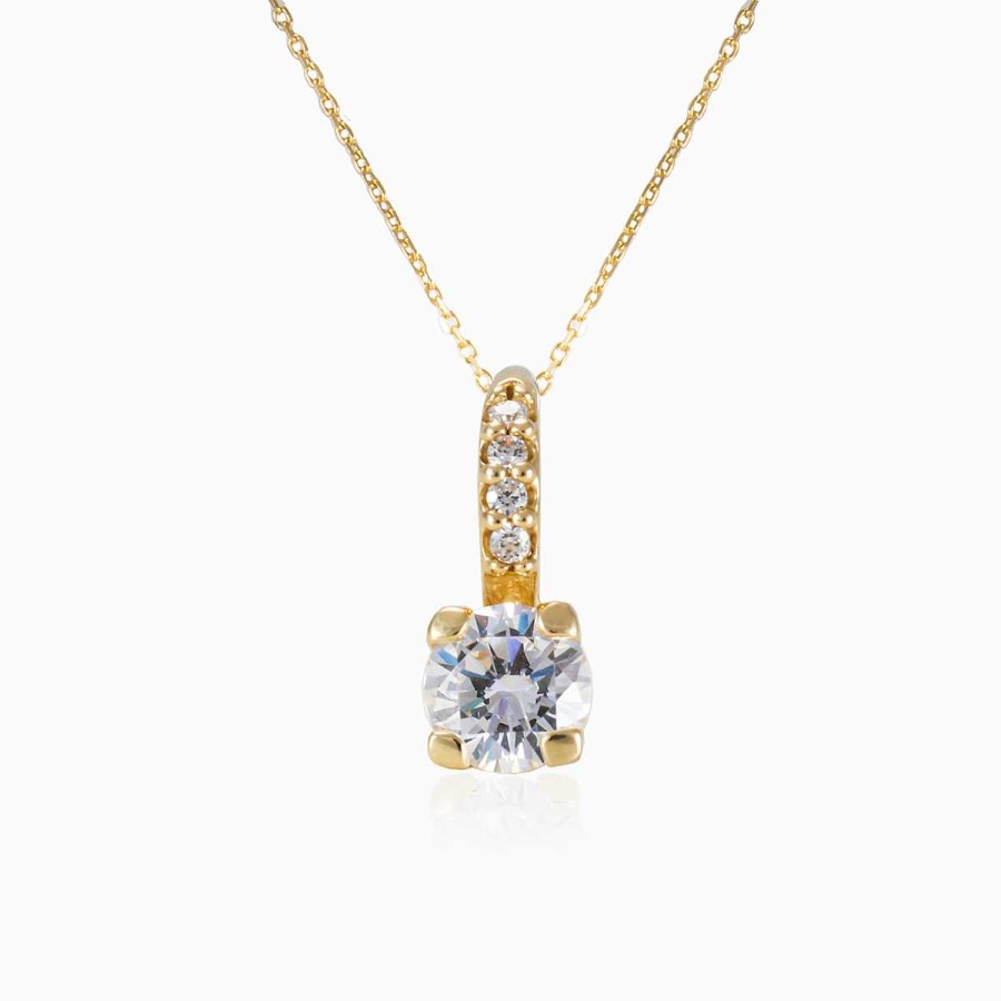 Woman Monte Cristo | Accent Gold Pendant