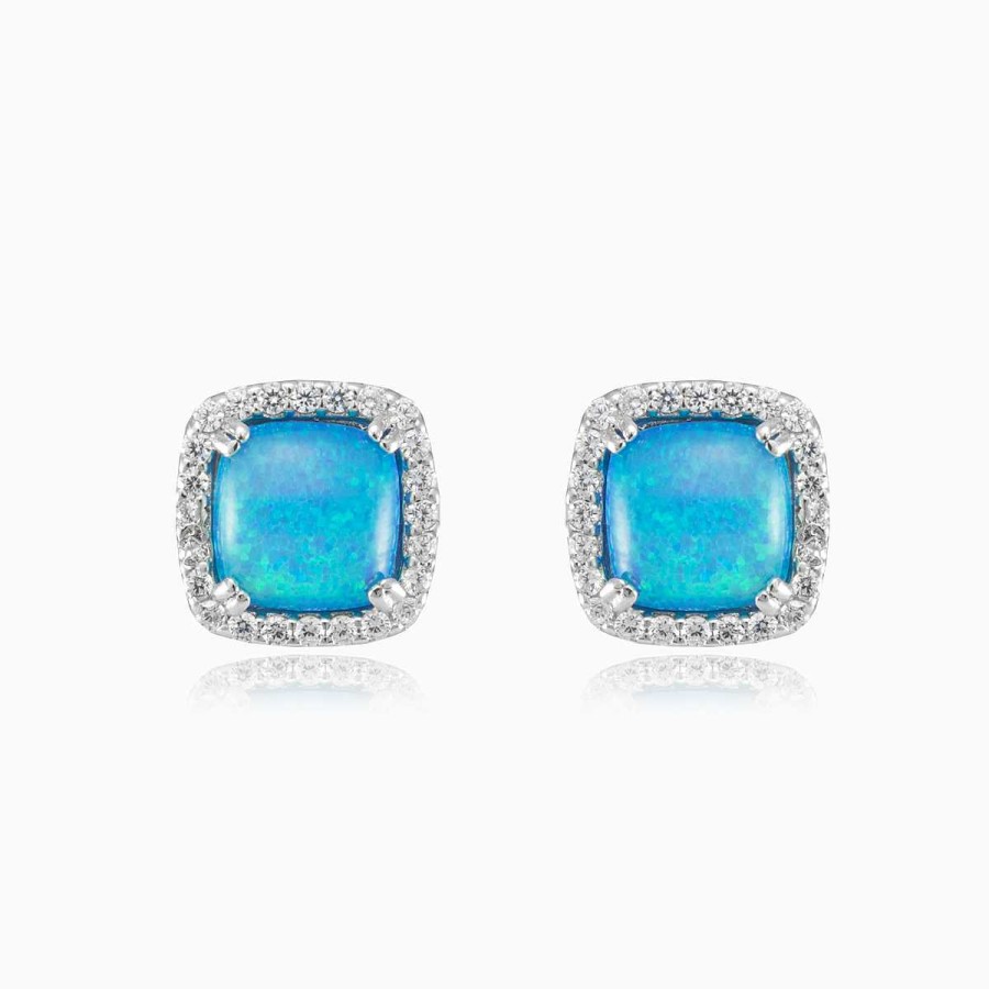 Woman Monte Cristo | Royal Blue Opal Studs