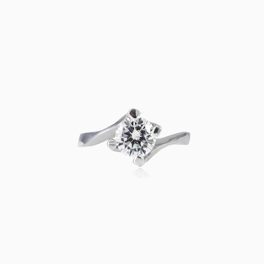 Woman Monte Cristo | High Silver Solitaire