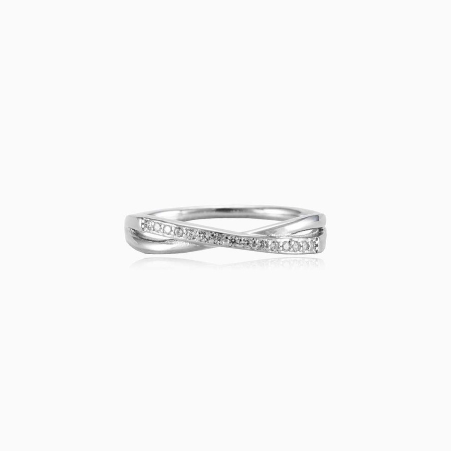 Woman Monte Cristo | Thin Twisted Ring