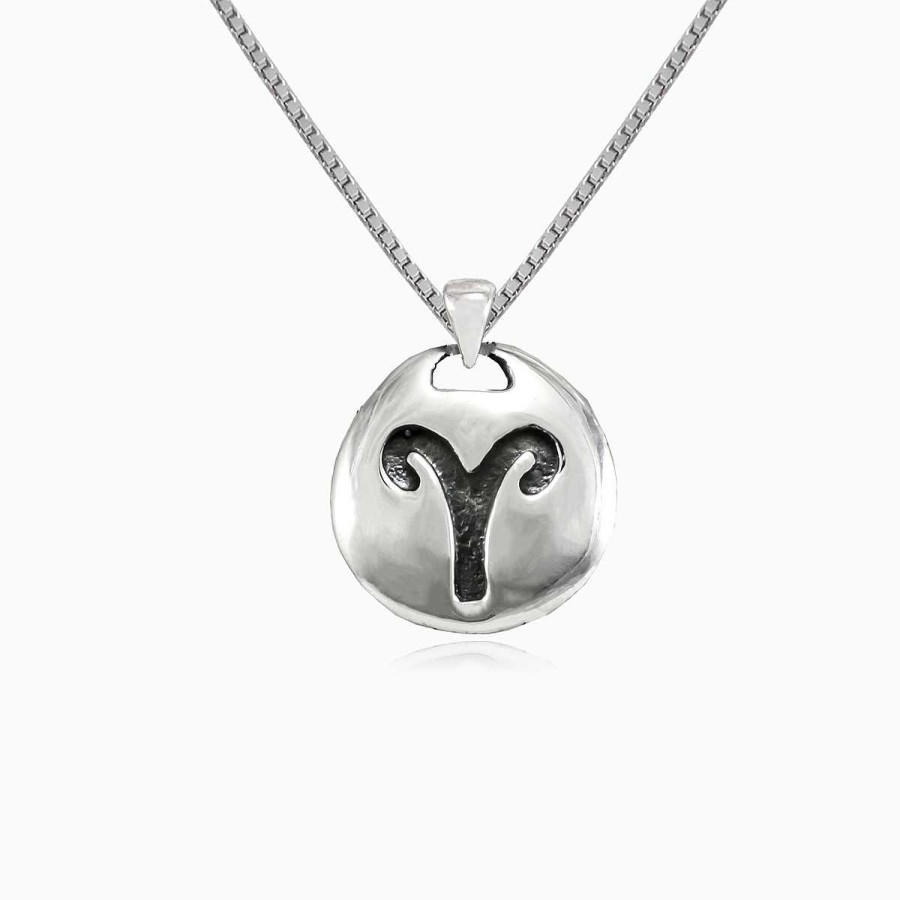 Woman Monte Cristo | Aries Silver Pendant