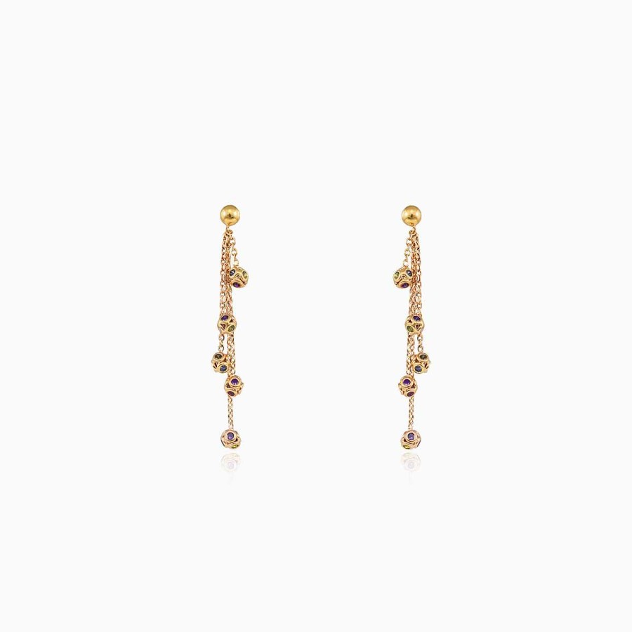 Woman Monte Cristo | Mosaico Dangling Balls Earrings