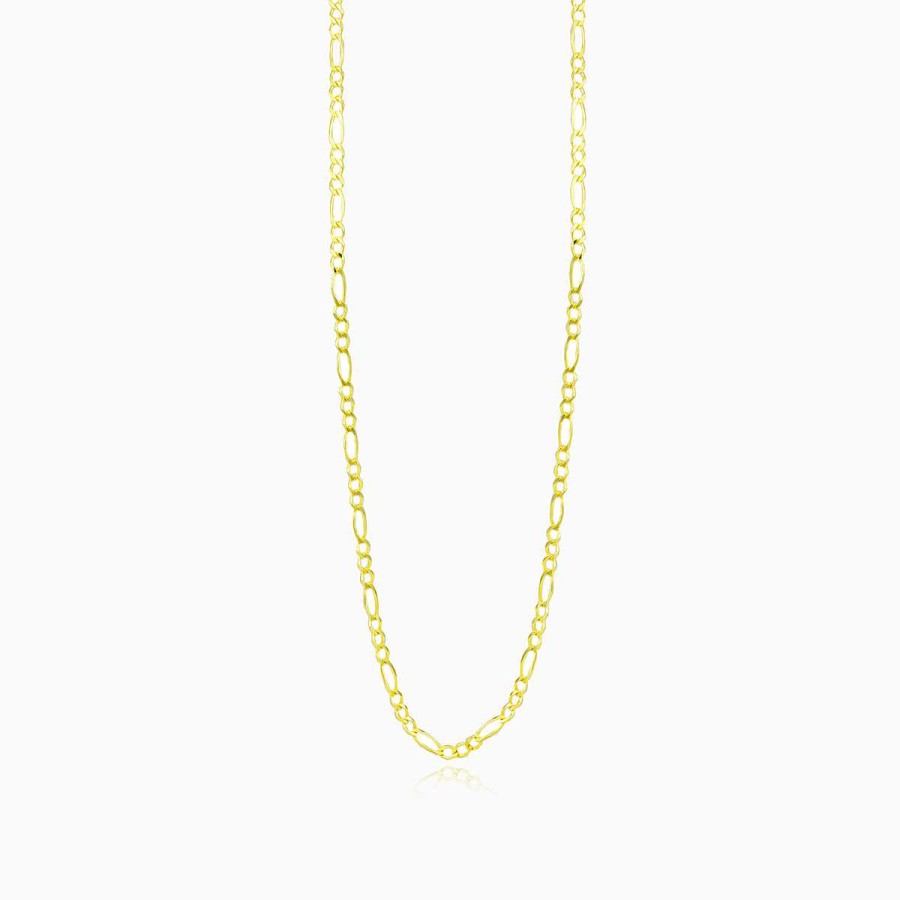 Woman Monte Cristo | Figaro Gold Chain