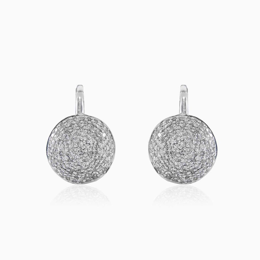 Woman Monte Cristo | Diamond Ball Earrings