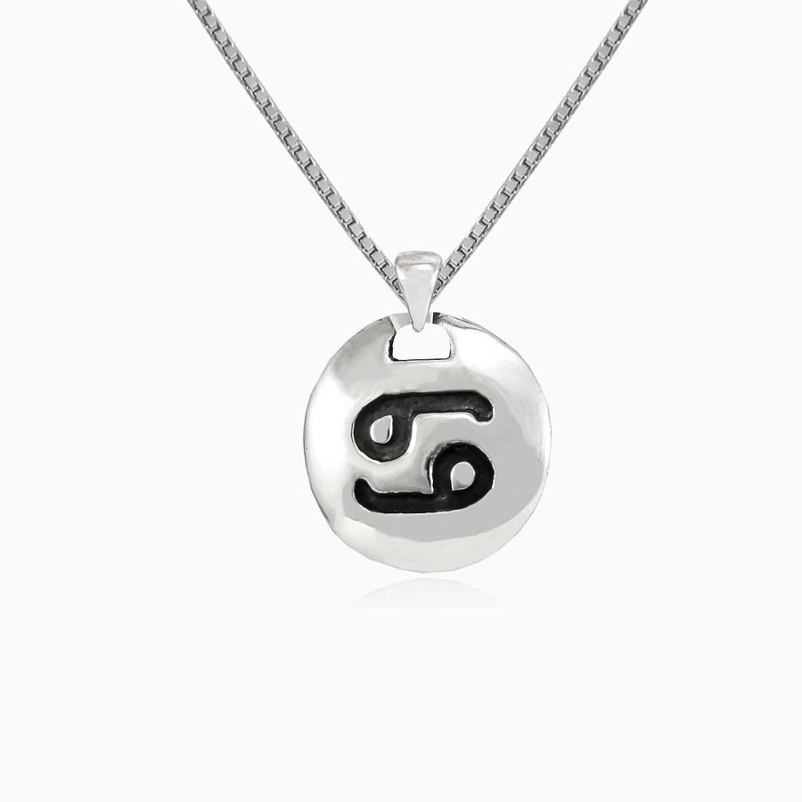 Woman Monte Cristo | Cancer Silver Pendant