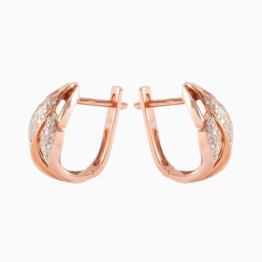 Woman Monte Cristo | Rose Gold Earrings