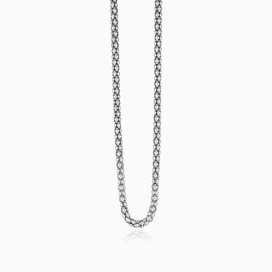 Man Monte Cristo | Popcorn Silver Chain