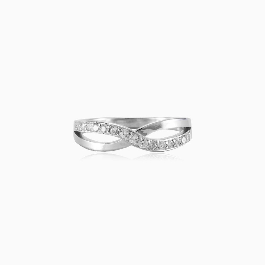 Woman Monte Cristo | Wide Twisted Ring