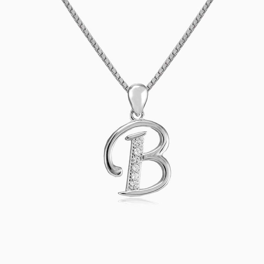 Woman Monte Cristo | Letter B Pendant