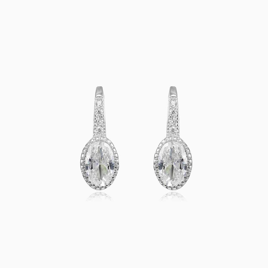 Woman Monte Cristo | Little Oval Drop Earrings