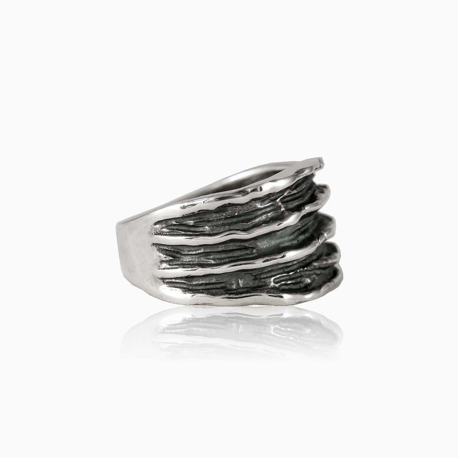 Woman Monte Cristo | Silver Wire Ring