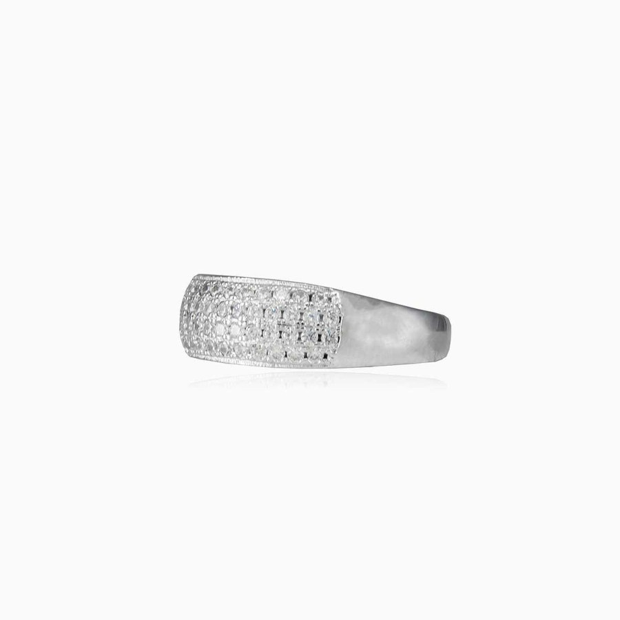 Woman Monte Cristo | 2Four Crystal Rows Ring