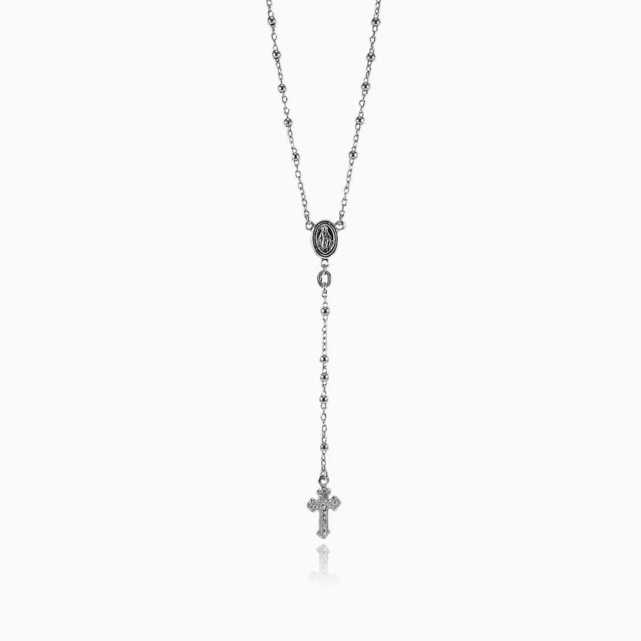 Woman Monte Cristo | Silver Rosary