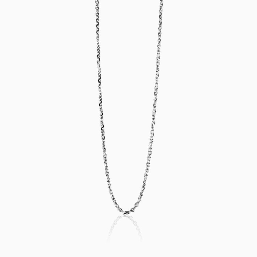 Woman Monte Cristo | Silver Cable Chain