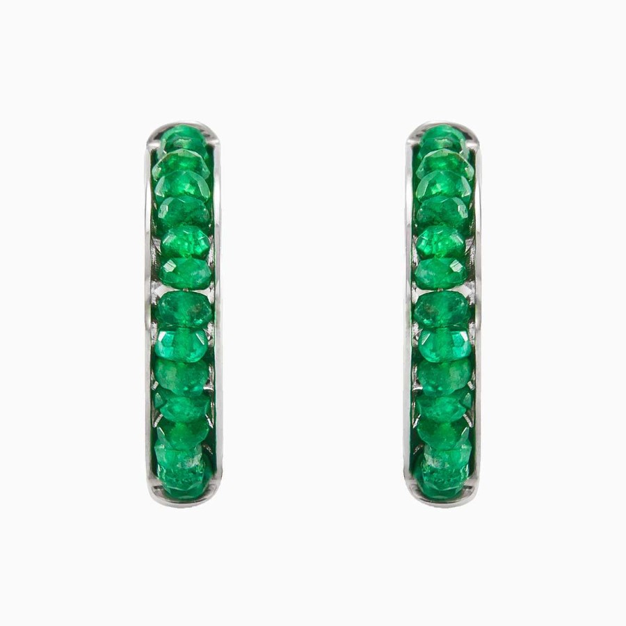 Woman Monte Cristo | Zancan Earrings With Emeralds