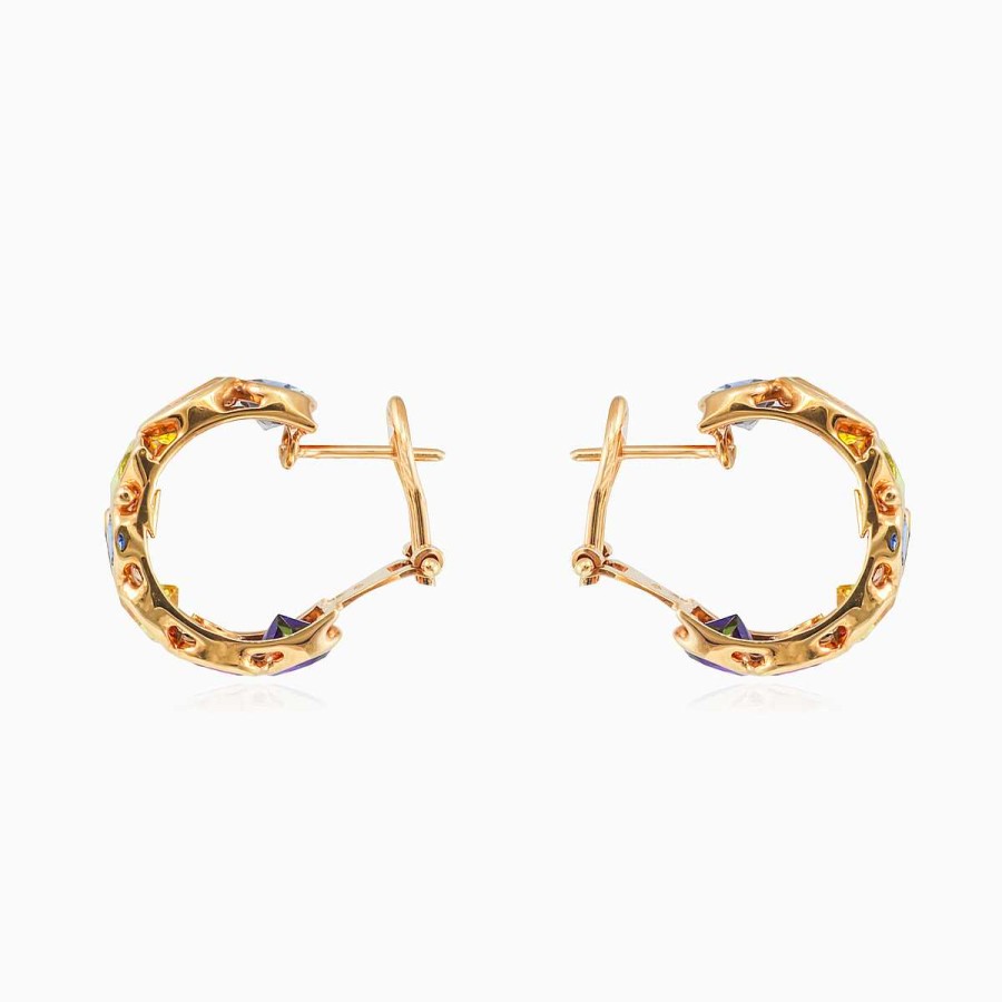 Woman Monte Cristo | Mosaico Gold Hoops