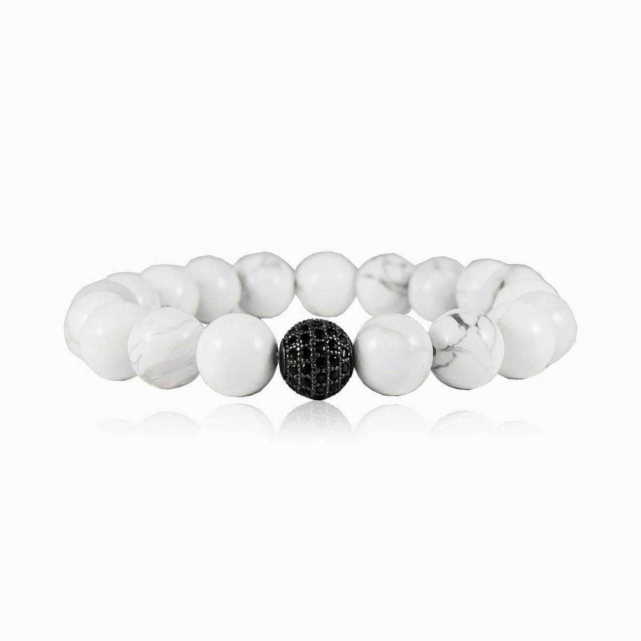 Man Monte Cristo | Marble Bead Bracelet