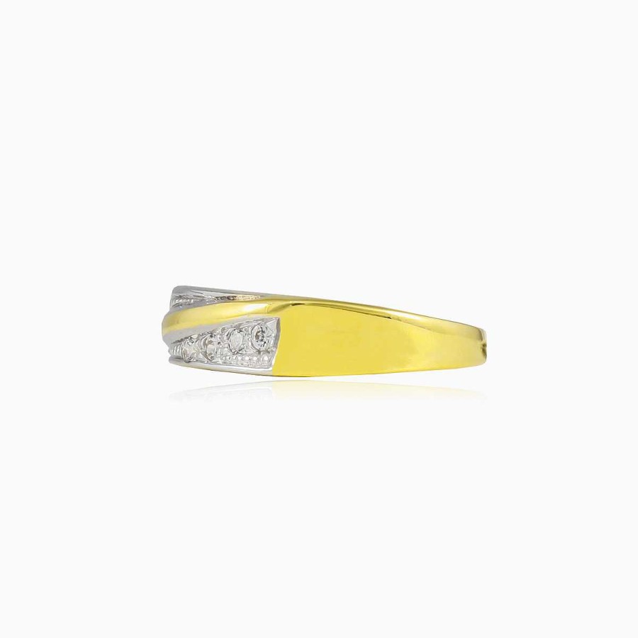 Woman Monte Cristo | Cubic Gold Ring