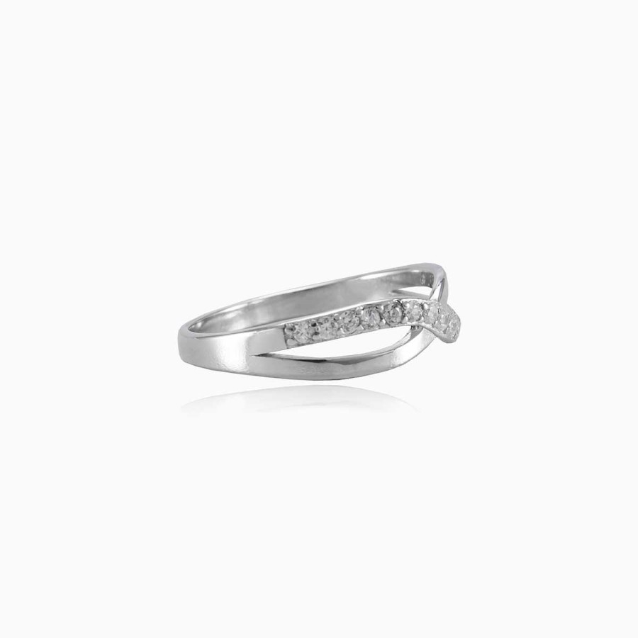 Woman Monte Cristo | Wide Twisted Ring