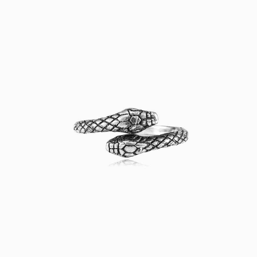 Woman Monte Cristo | Two Headed Snake Ring