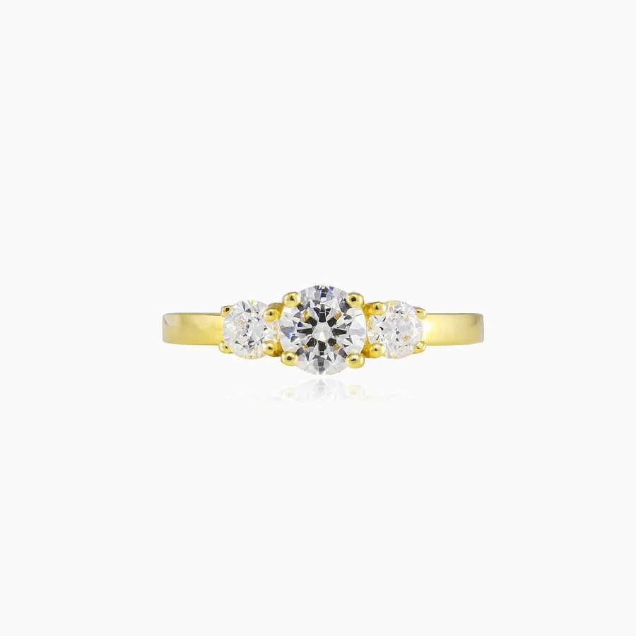 Woman Monte Cristo | Trilogy Gold Ring