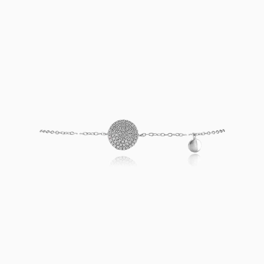 Woman Monte Cristo | Round Pave Bracelet