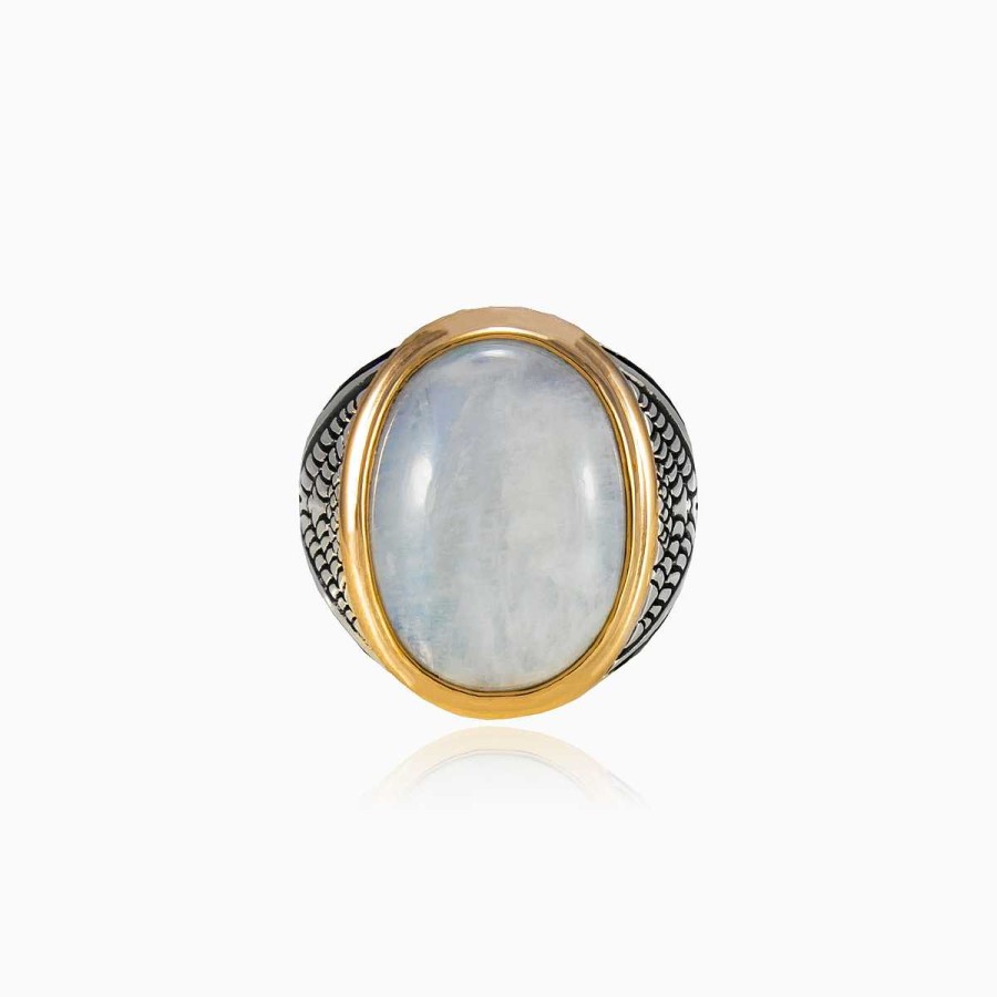 Woman Monte Cristo | White Agate Ring