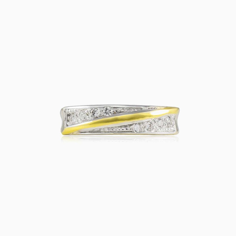 Woman Monte Cristo | Cubic Gold Ring