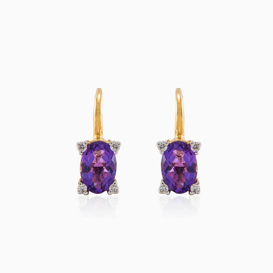 Woman Monte Cristo | Soft Amethyst Earrings