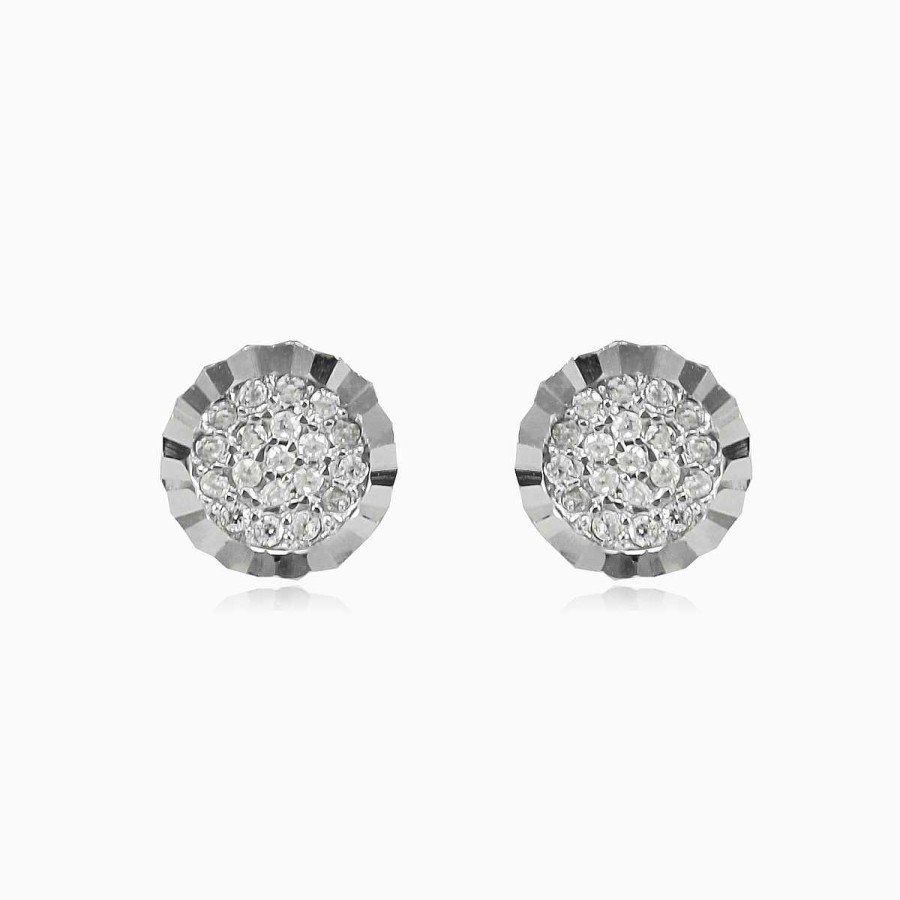 Woman Monte Cristo | Cut Halo Earrings