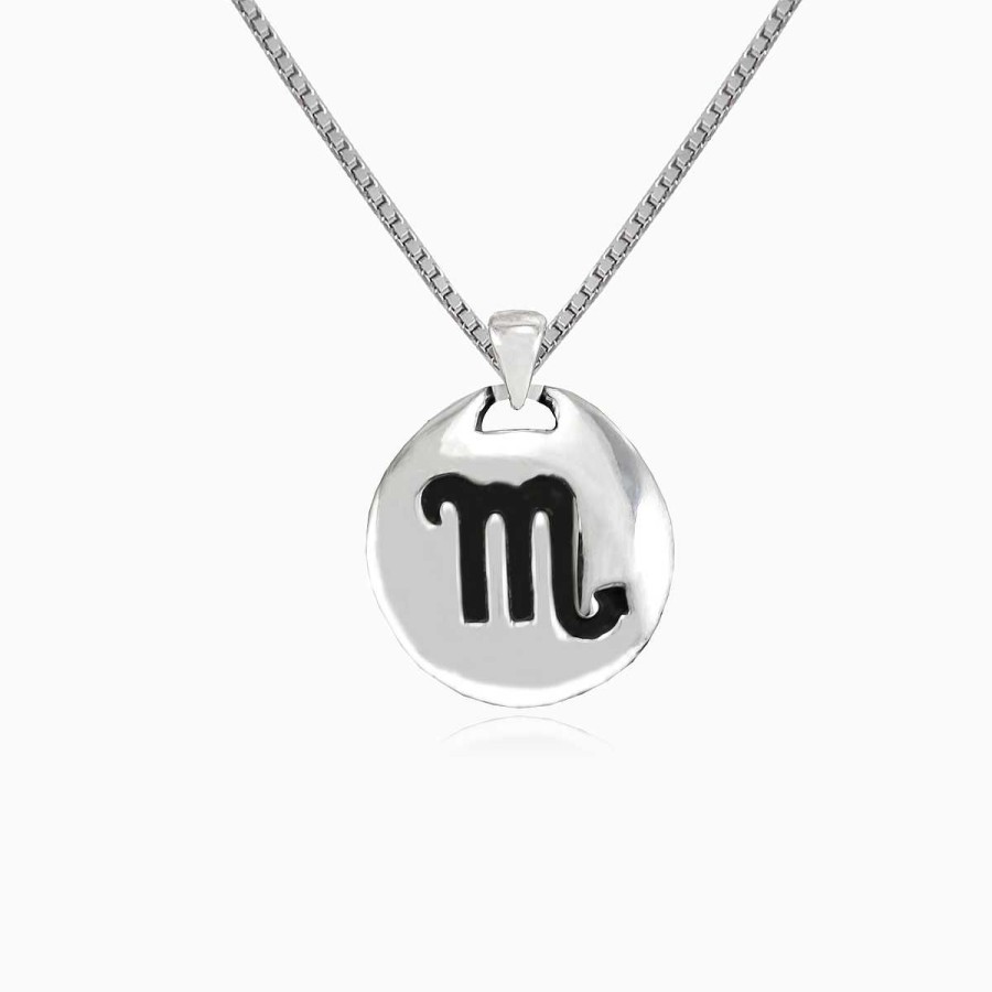 Woman Monte Cristo | Scorpio Silver Pendant