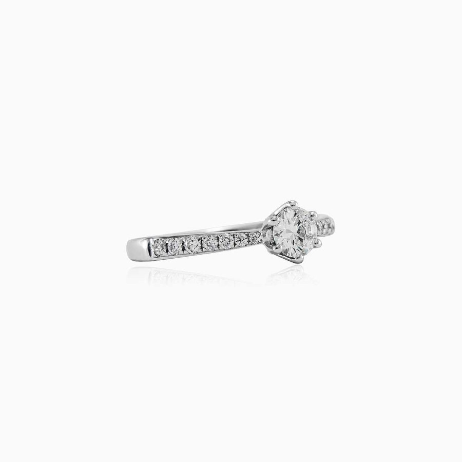 Woman Monte Cristo | Pure Love Engagement Ring