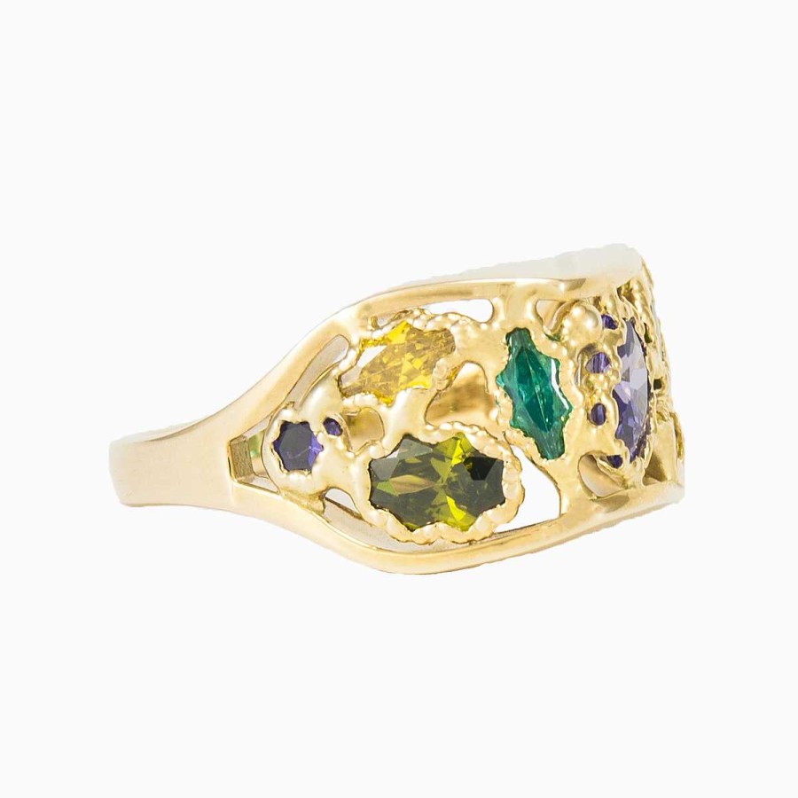 Woman Monte Cristo | Mosaico Baroque Ring