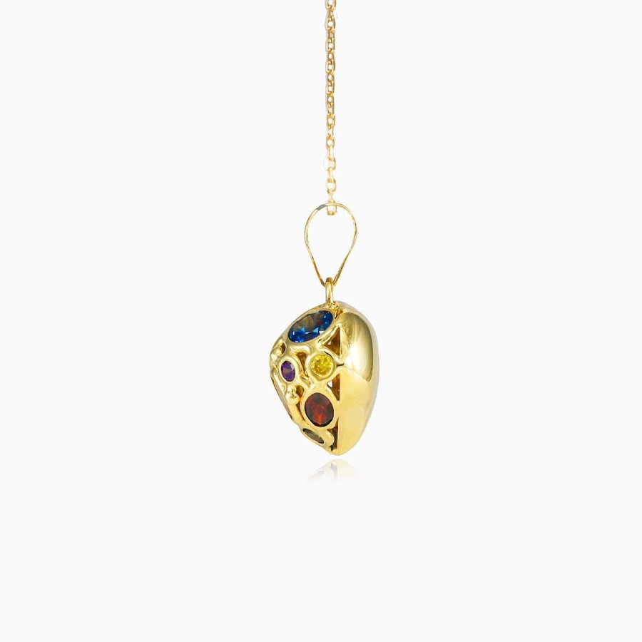 Woman Monte Cristo | Mosaico Heart Pendant