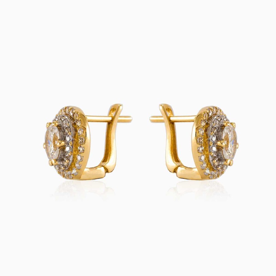 Woman Monte Cristo | Yellow Royal Earrings