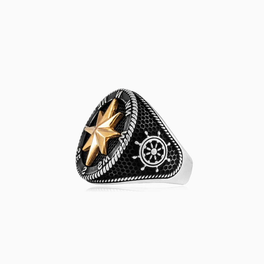 Woman Monte Cristo | Golden Rose Wind Ring