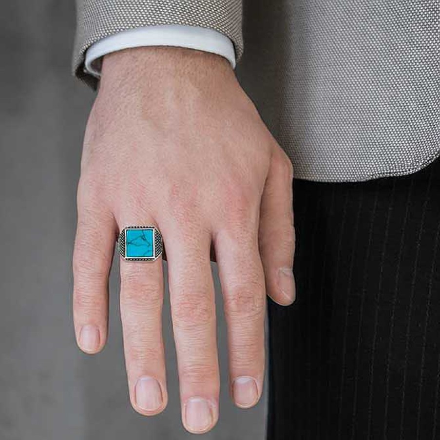 Man Monte Cristo | Turquoise Ring