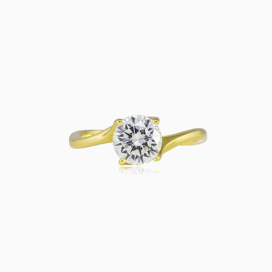 Woman Monte Cristo | Tilt Gold Ring