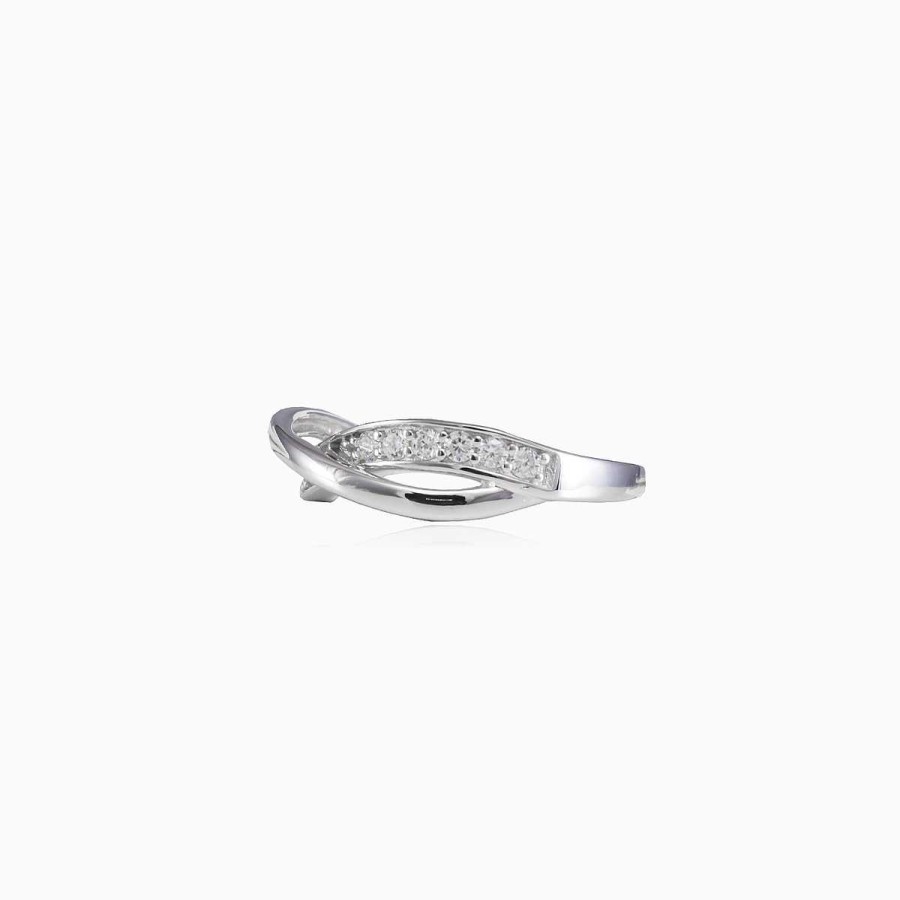 Woman Monte Cristo | Pin Point Twisted Ring