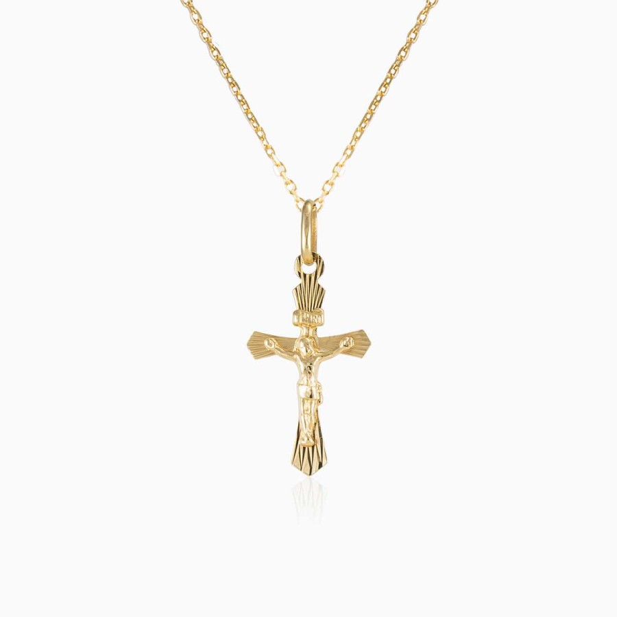 Woman Monte Cristo | Decorative Gold Cross