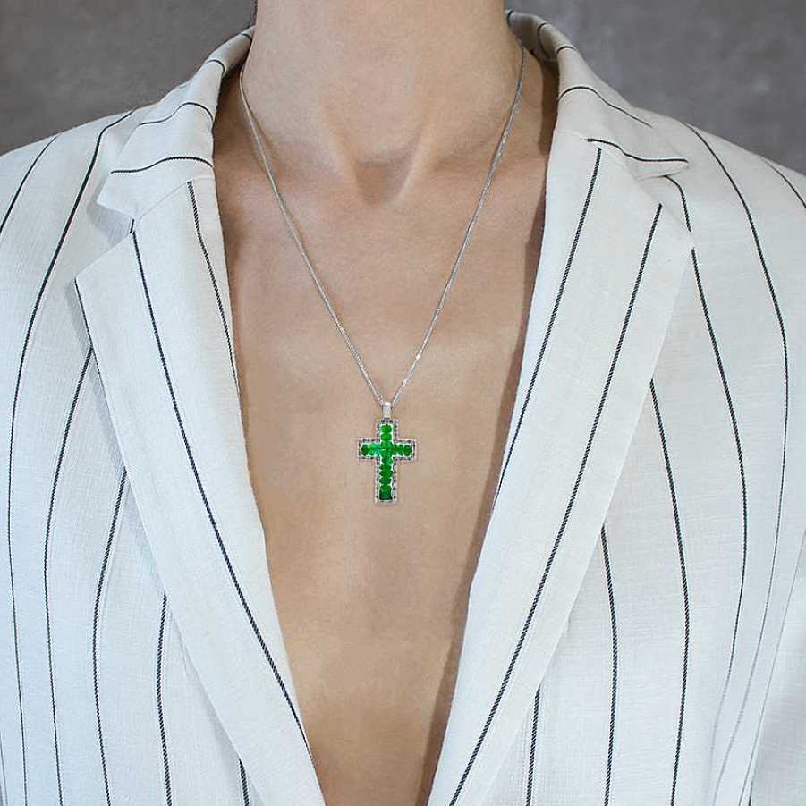 Woman Monte Cristo | Zancan Emerald Cross