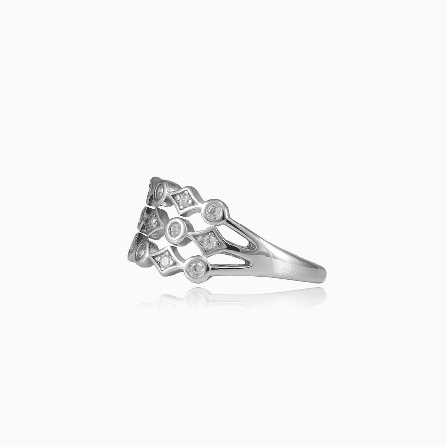 Woman Monte Cristo | Funky Silver Ring