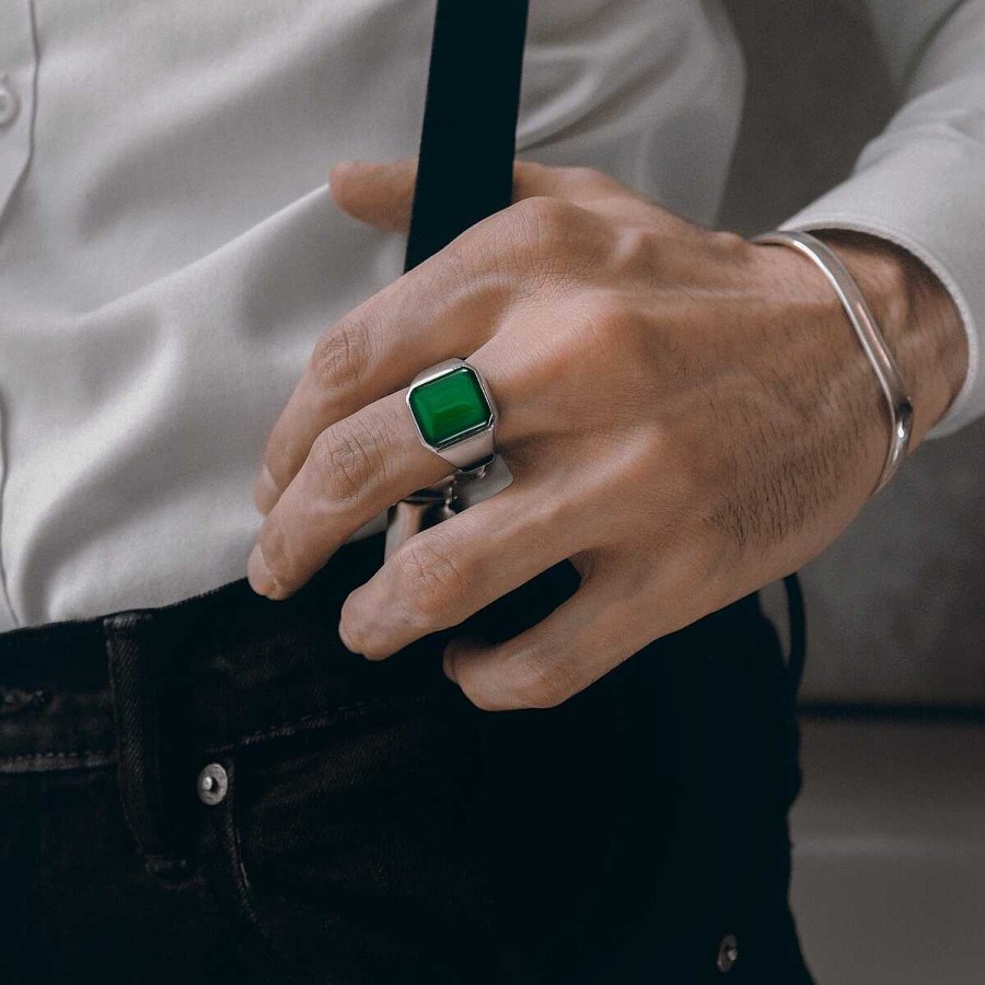 Man Monte Cristo | Jade Ring