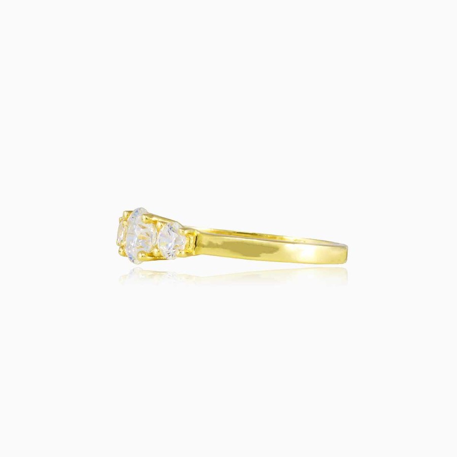 Woman Monte Cristo | Trilogy Gold Ring