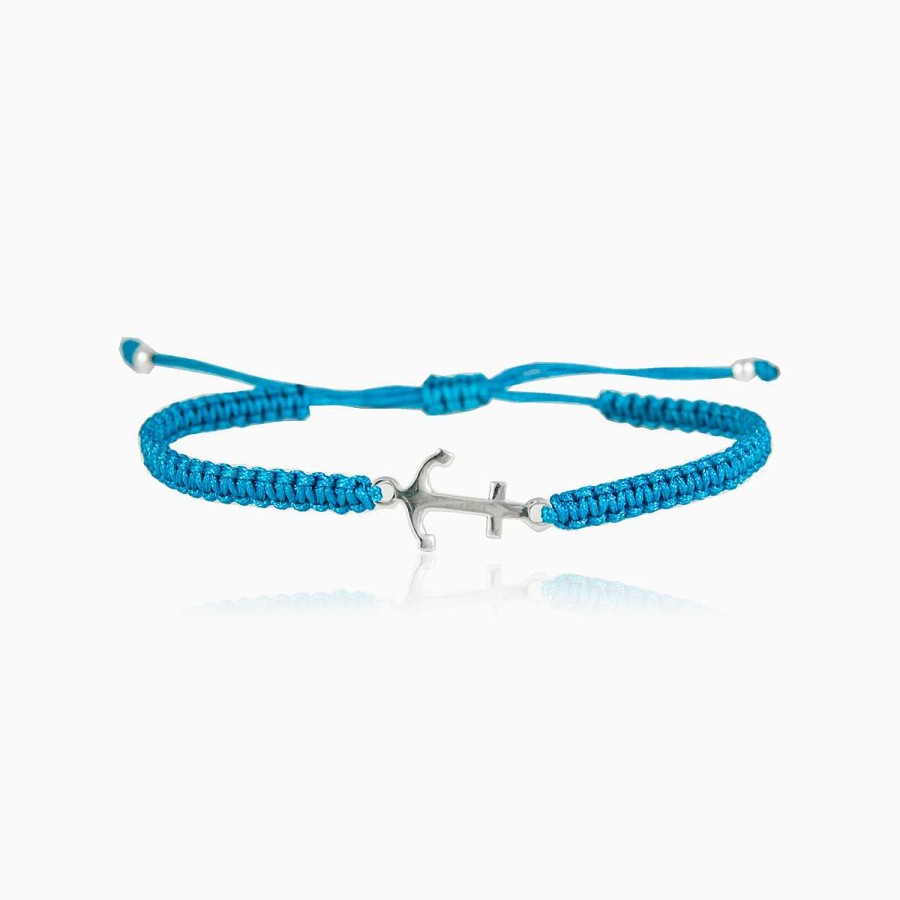 Man Monte Cristo | Blue Anchor Bracelet