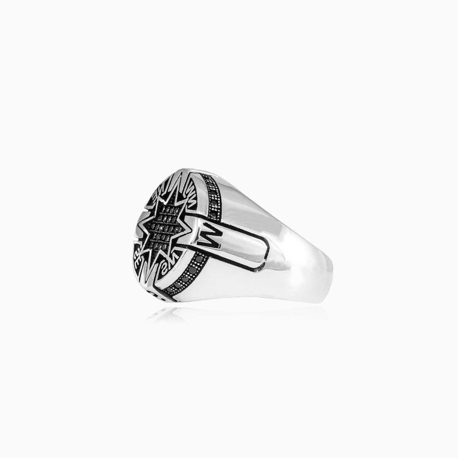 Woman Monte Cristo | Spinel Rose Wind Ring