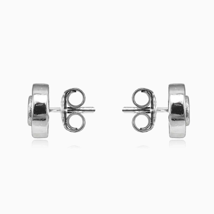 Woman Monte Cristo | Bezel Halo Studs