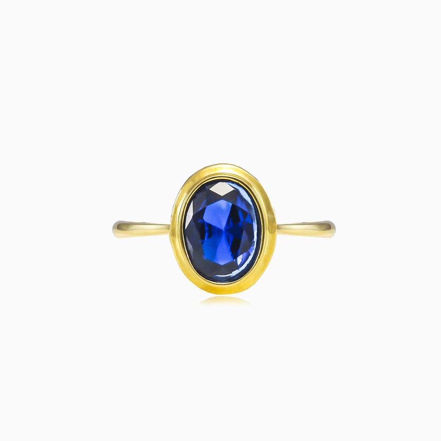 Woman Monte Cristo | Classic Blue Quartz Ring