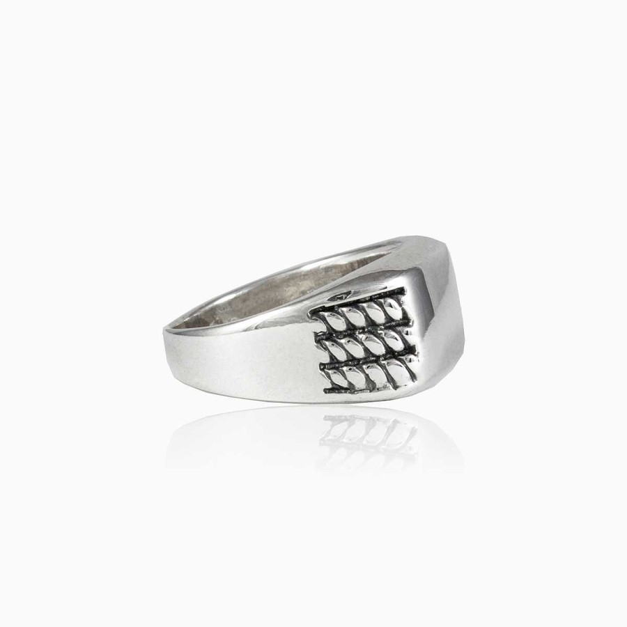 Woman Monte Cristo | Compact Silver Ring