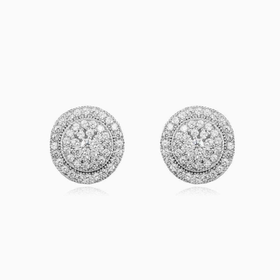 Woman Monte Cristo | Vintage Shiny Studs